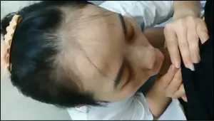 Bồ quảng nam lén lút bú mút cho any trong phòng tắm