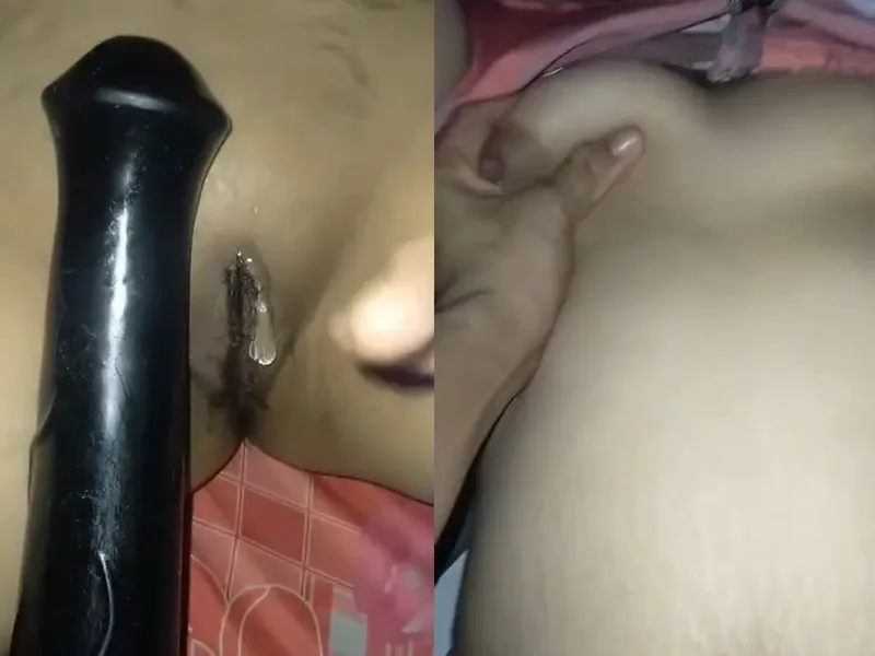 Ghệ xinh tươi vú to bím múp móc lồn bằng sextoy cực sướng